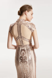 rochie de seara aurie 31860 rochie soacra rochie nasa 2018 9