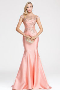 02173301a rochie de seara roz rochie tafta rochie eleganta de seara rochie soacra rochie mama miresei