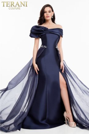 1821e7100_navy_front_1 rochie eleganta de seara rochie nasa rochie bal rochie mama miresei rochie soacra